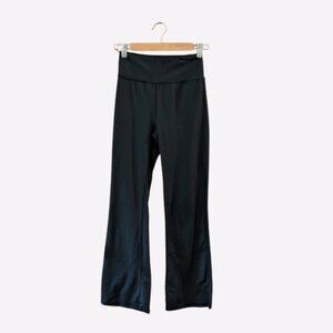 Shein Black Stretch Flare Pants